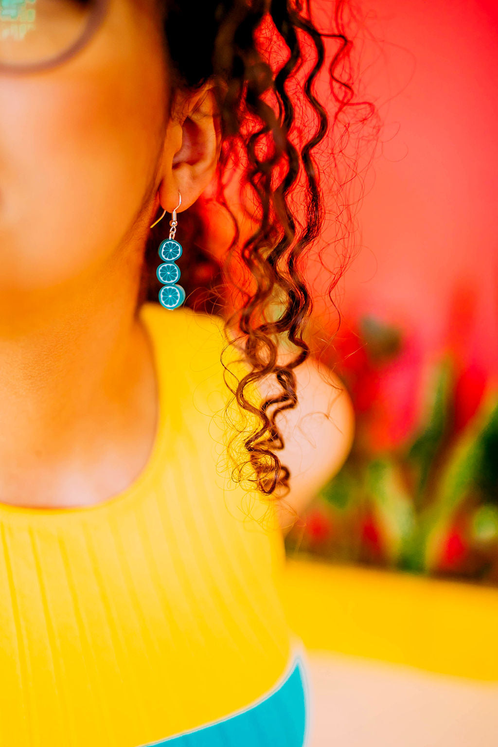 Hiya Citrus Drop Earrings