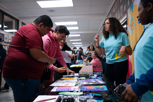 Hiya Mental Health Fair at Omaha Burke Draws 350+ Students, Powered by Youth Leadership